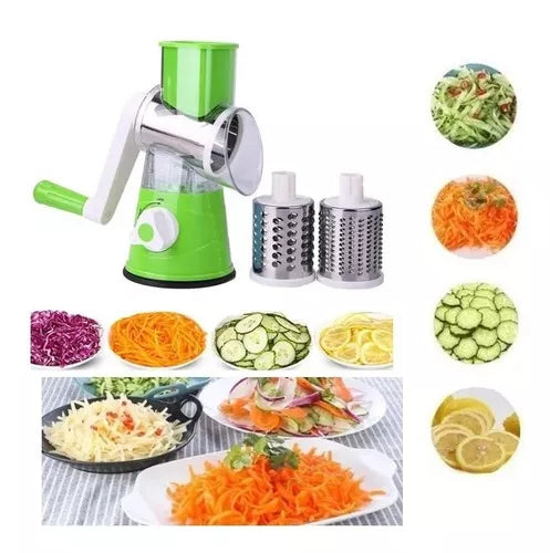 🥗🍠🥦MOLINO RAYADOR TIPO TAMBOR PARA FRUTAS Y VERDURAS CON SUCCION AL VACÍO 🥗🍠🥦