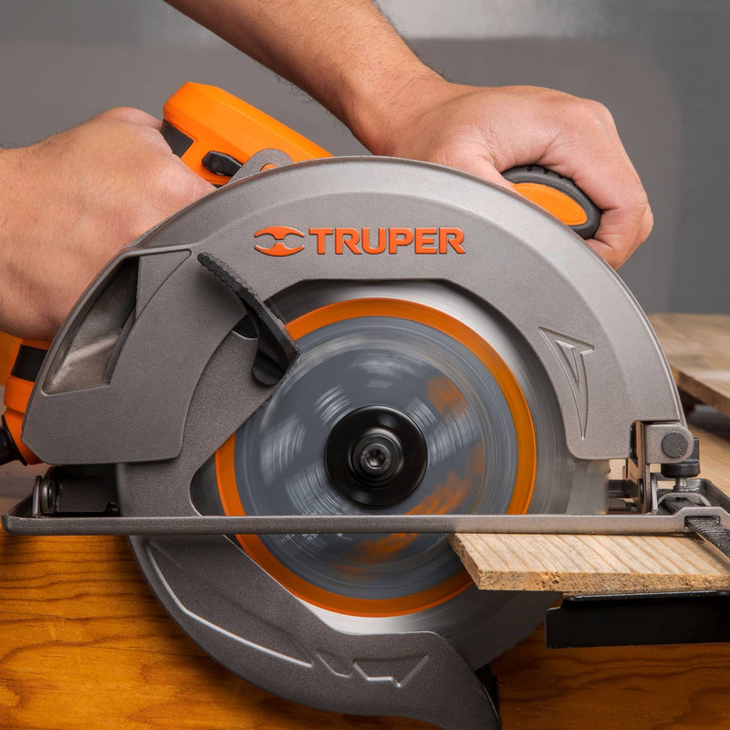 Sierra circular Truper, 7-1/4", profesional, 1500 W 11004