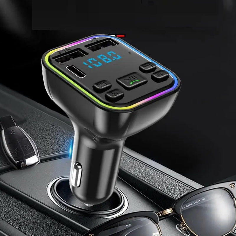 Transmisor USB de música y llamadas para coche bluetooth G38